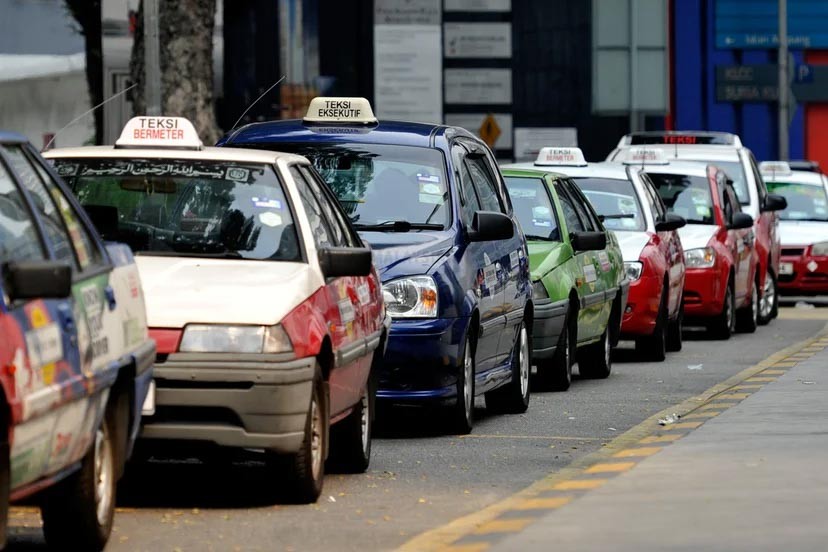 Taxi - Phương tiện di chuyển phổ biến tại Malaysia
