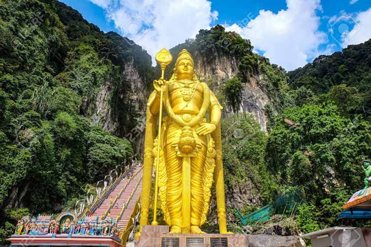Động Batu - Du lịch Malaysia 4 ngày