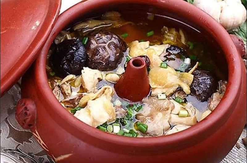 Gà hấp đặc sản Vân Nam Trung Quốc