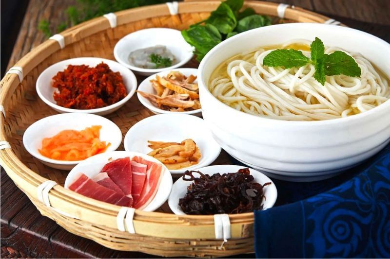 nguyên liệu bún qua cầu Vân Nam 2