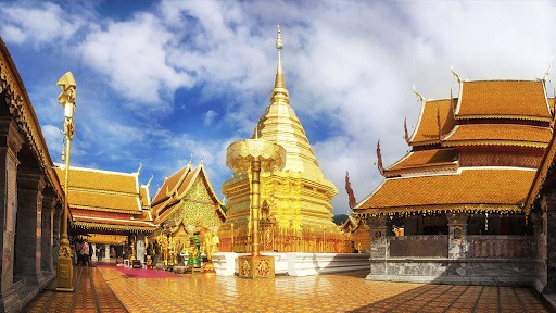 Chùa Phật Ngọc, một trong các điểm du lịch ở Bangkok Thái Lan không thể bỏ qua