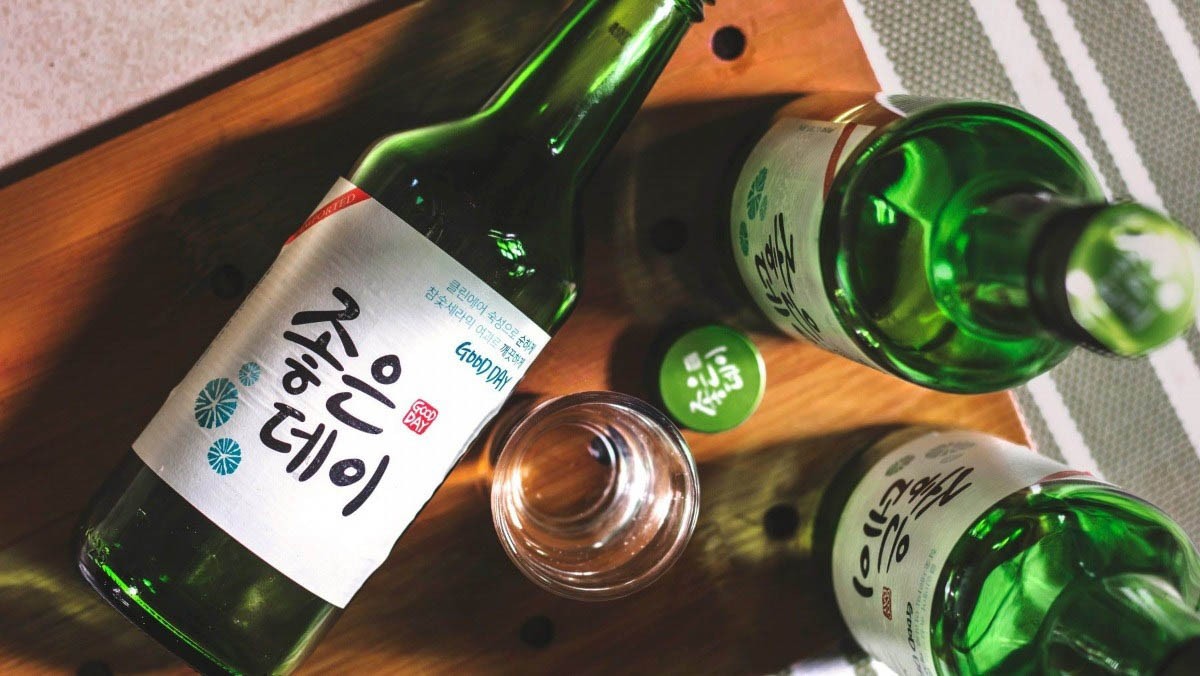 Rượu Soju truyền thông của Hàn Quốc