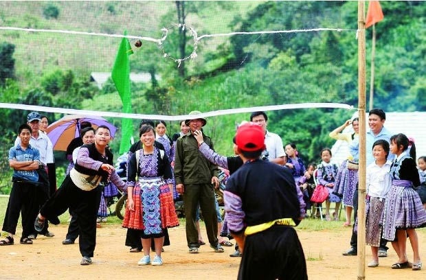 Một trong số những hoạt động trong Tết độc lập