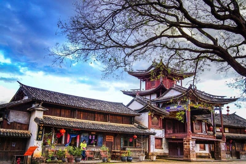 Đại Lý Trung Quốc Sa Khê Cổ Trấn