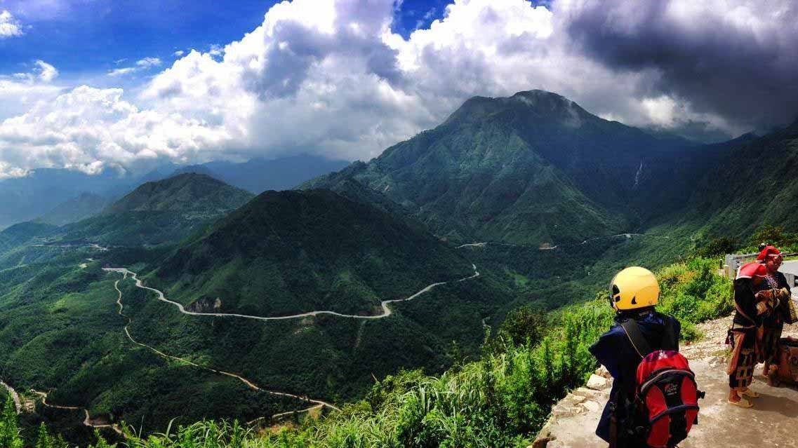 Di chuyển tại Sapa mùa đông bằng xe máy