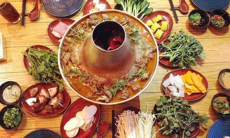 ẩm thực tại shangrila