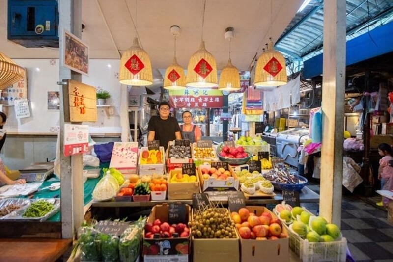 Đi chợ sáng ở Hỷ Châu