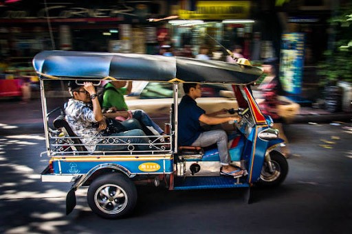 Chu Lai đi Lý Sơn - di chuyển trên đảo Lý Sơn bằng xe tuk tuk