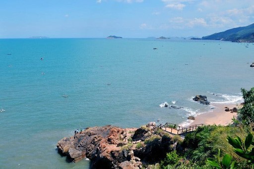 Bãi Tiên Sa tại Ghềnh Ráng Tiên Sa