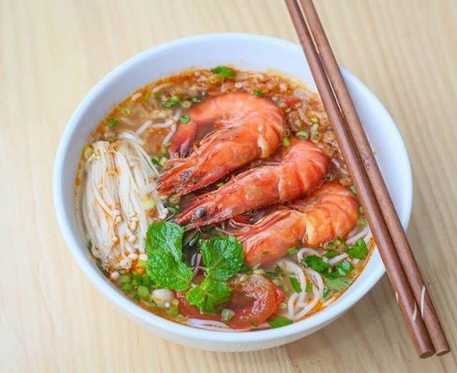 Bún tôm Châu Trúc Ghềnh Ráng Tiên Sa