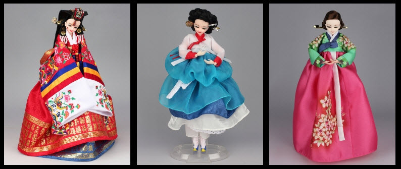 Búp bê Hanbok Búp bê Hanbok