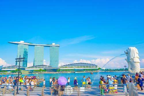 cong-vien-su-tu-bien-merlion-park-haidangtravel