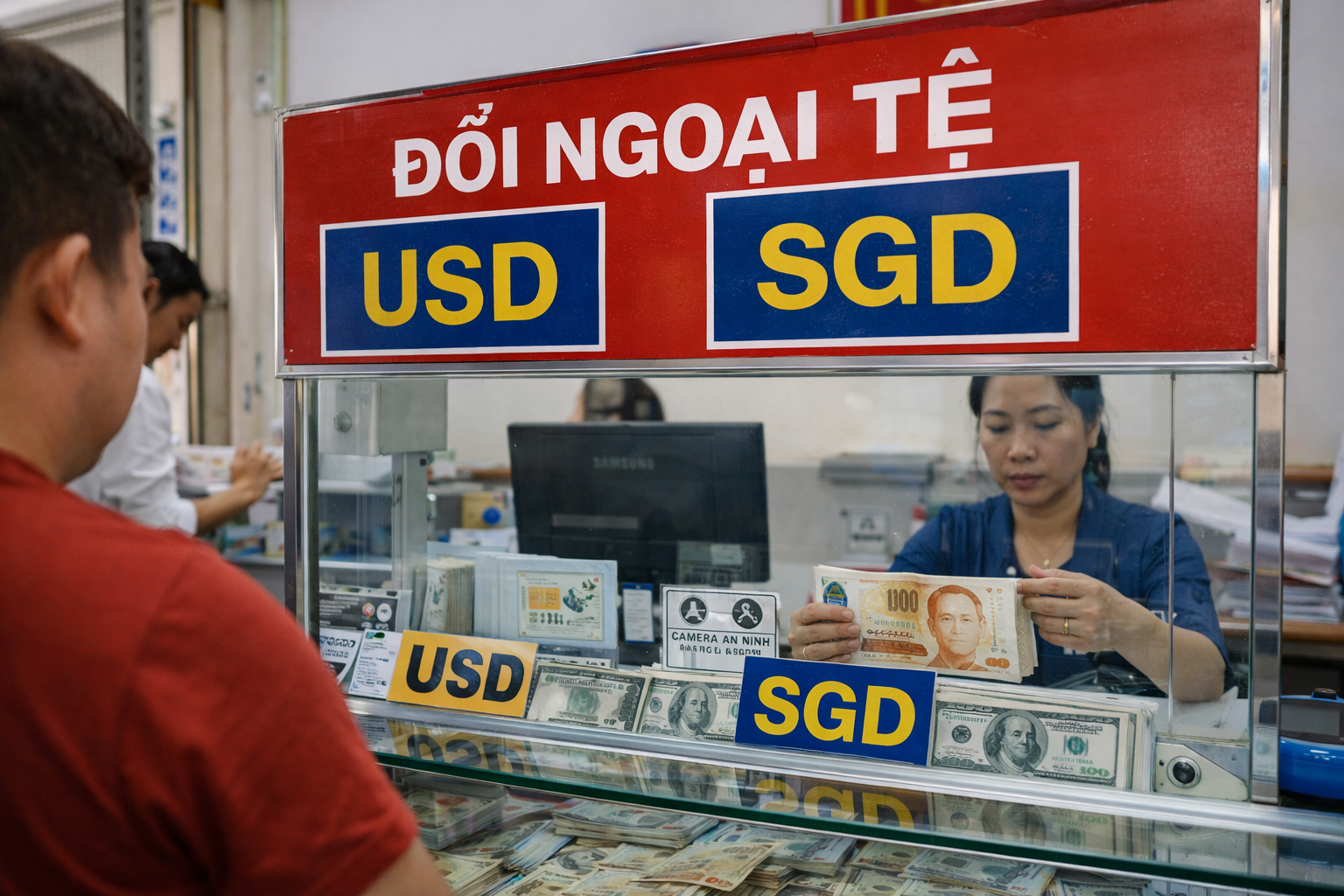 Đổi tiền Singapore