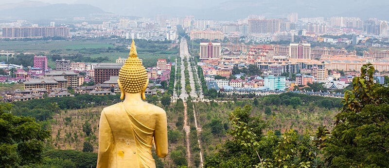 thiên nhiên hùng vĩ tại Tây Song Bản Nạp