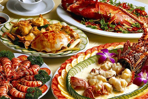 Hải sản tươi ngon ở Hạ Long