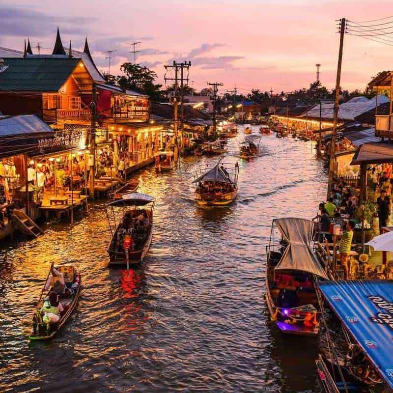 Top 8 Chợ Nổi Thái Lan Được Du Khách Du Lịch Ghé Đến Đến Nhiều Nhất
