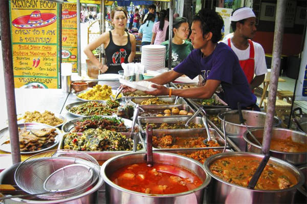 Ăn uống tại đường Yaowarat Ăn uống tại đường Yaowarat