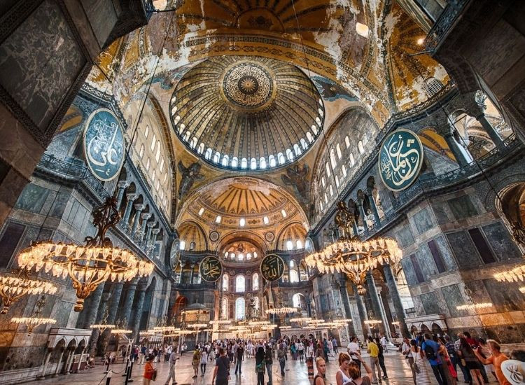 Trải nghiệm tham quan Hagia Sophia Thổ Nhĩ Kỳ Hagia Sophia Thổ Nhĩ Kỳ 3