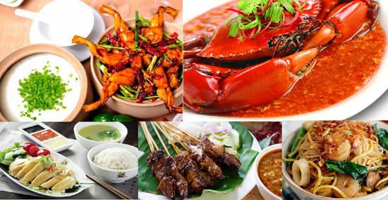 Ẩm thực Singapore - Đa dạng ẩm thực từ các nước Ẩm thực Singapore - Đa dạng ẩm thực từ các nước