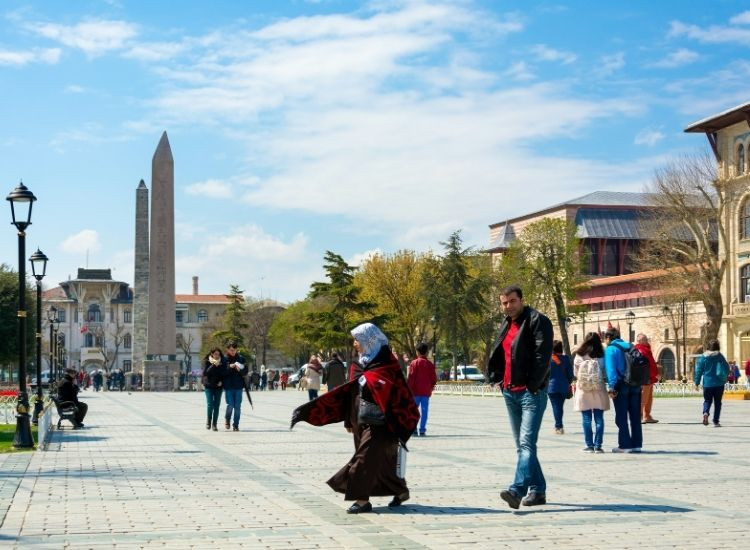 Những di tích nổi bật còn lại tại Hippodrome Istanbul Thổ Nhĩ Kỳ 2