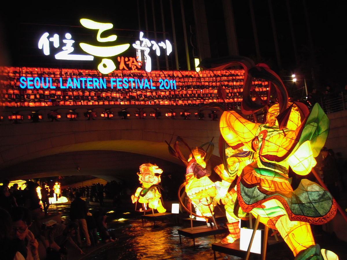 Lễ hội đèn lồng Seoul Lantern Festival Lễ hội đèn lồng Seoul Lantern Festival