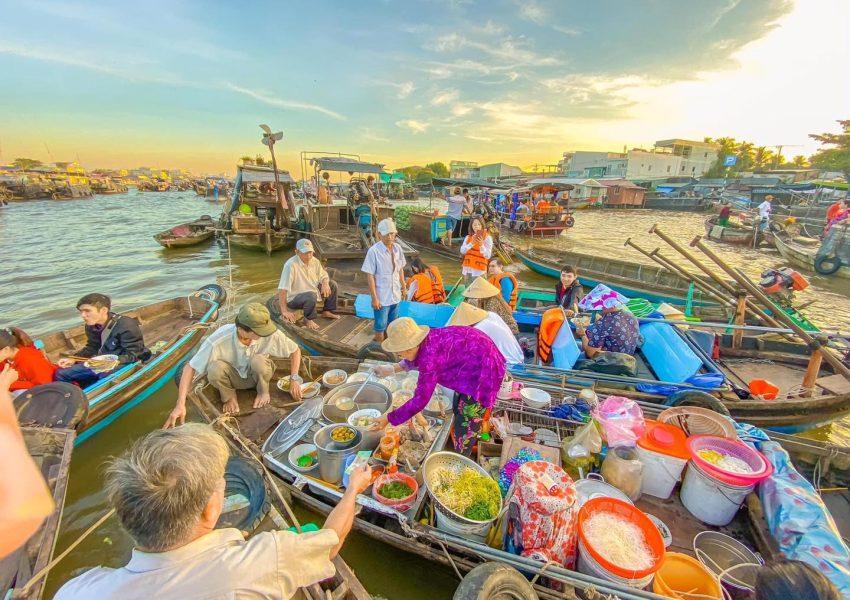 Du lịch Cần Thơ – Chợ nổi Cái Răng và bữa sáng trên sông có gì thú vị?