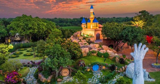 kinh nghiệm đi du lịch Thái Lan theo tour, Dream World Garden