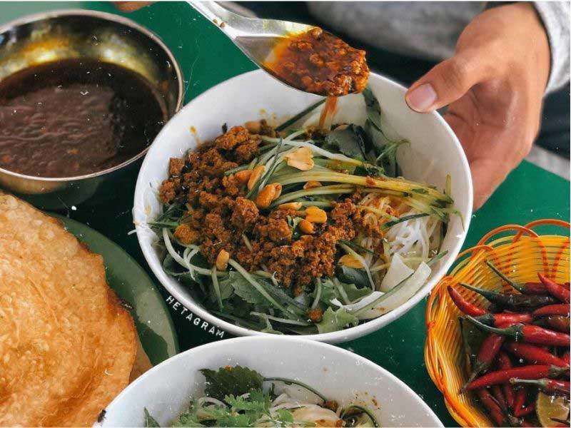 Gợi ý món đặc sản Bún rạm Quy Nhơn ăn là ghiền