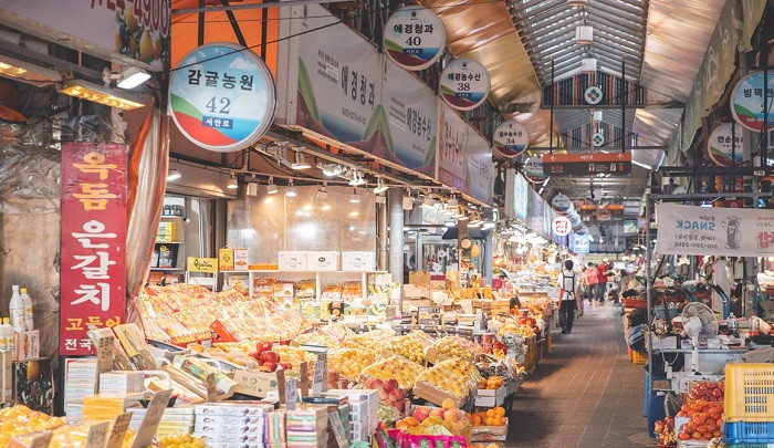 Chợ Jeju Dongmun Chợ Jeju Dongmun