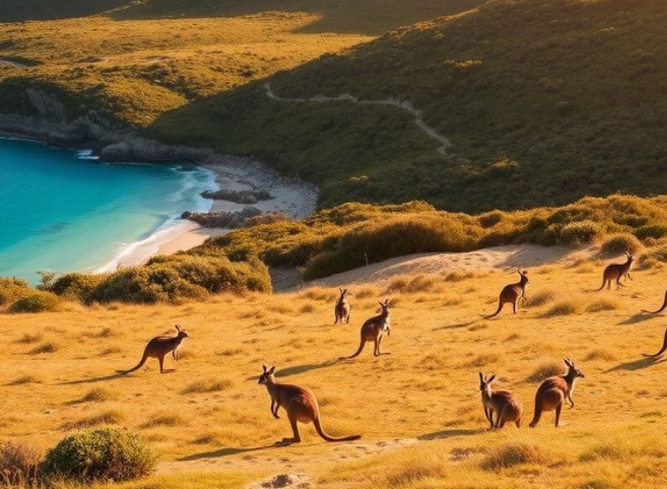 Kangaroo Úc trong môi trường hoang dã tự nhiên Hình ảnh kangaroo Úc