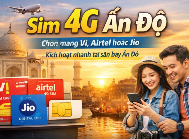 Sim 4G Ấn Độ