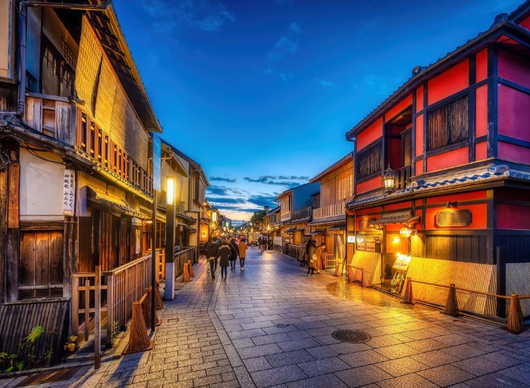 Phố Gion Kyoto – Trái tim cổ xưa của cố đô Khu phố Gion 1
