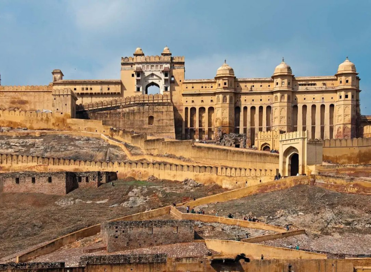 Pháo đài Amber Jaipur Ấn Độ
